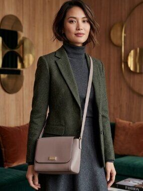 Kate Spade New York NWOT Putnam Drive Caressa Leather Crossbody Messenger Bag